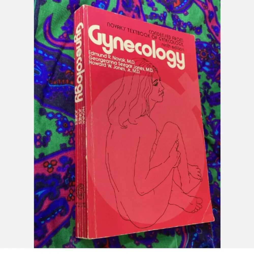 Gynecology Condensed Novak's Textbook Vintage Medical Reference 1975 9th Edition